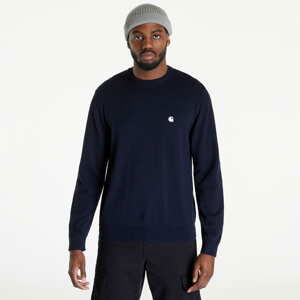 Svetr Carhartt WIP Madison Sweater Dark Navy/ Wax