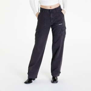 Dámské kalhoty Sixth June Utility Straight Pants Black