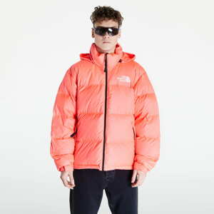 Pánská zimní bunda The North Face 1996 Retro Nuptse Jacket Brilliant Coral