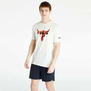 Tričko s krátkým rukávem Under Armour Project Rock Brahma Bull Short Sleeve Tee Ivory/ Black