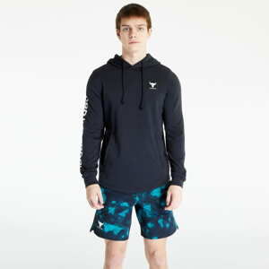 Mikina Under Armour Project Rock Terry Hoodie Black/ White