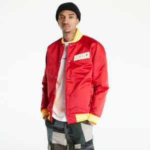 Bomber bunda Mitchell & Ness Heavyweight Satin Houston Rockets Jacket Scarlet