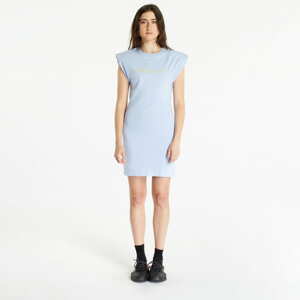 Šaty adidas Originals Muscle Fit With Logo Dress Sky Blue