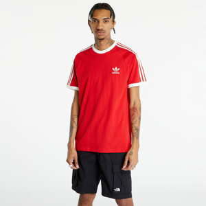 Tričko s krátkým rukávem adidas Originals 3-Stripes Tee Better Scarlet