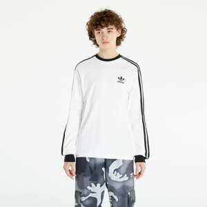 adidas Originals 3-Stripes Long Sleeve Tee White