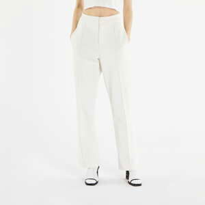 Dámské kalhoty adidas Originals Blue Version Club High Waisted Pants Chalk White