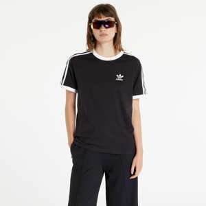 Dámské tričko adidas Originals 3 Stripes Short Sleeve Tee Black