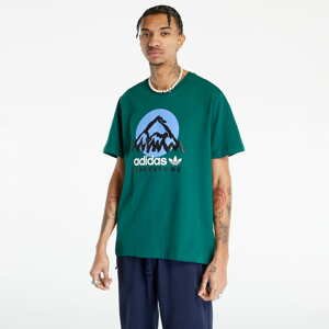 Tričko s krátkým rukávem adidas Originals Adventure Mountain Graphic T-Shirt Dark Green
