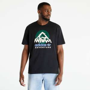 Pánské tričko adidas Originals Adventure Mountain Front T-shirt Black