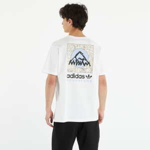 Tričko s krátkým rukávem adidas Originals Adventure Mountain Back Tee White