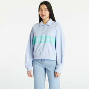 Dámská mikina adidas Originals Collar Sweatshirt Blue Dawn