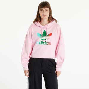 Dámská mikina adidas Originals Cropped Hoodie True Pink