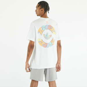 Tričko s krátkým rukávem adidas Originals Enjoy Summer Front/ Back Graphic Tee White