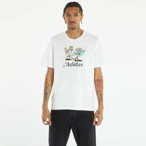 Tričko s krátkým rukávem adidas Originals Graphic Short Sleeve Tee White