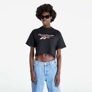 Dámské tričko Reebok Classics Archive Big Logo Cropped Tee Black