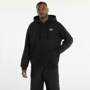 Mikina Reebok Classics Small Vector Zip-Up Hoodie Black