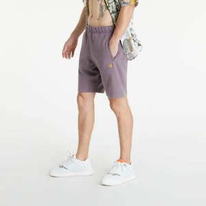 Carhartt WIP Chase Sweat Short Misty Thistle/ Gold