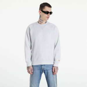 Mikina Carhartt WIP Chase Sweat Ash Heather/ Gold