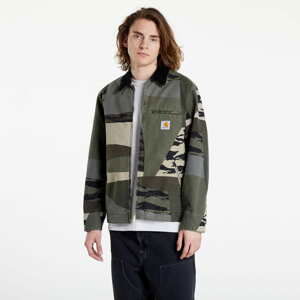 Podzimní bunda Carhartt WIP Detroit Jacket Camo Mend/ Black Stone Washed