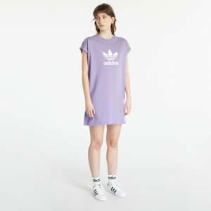 Šaty adidas Originals New Short Sleeve TRF Tee Dress Magic Lilac