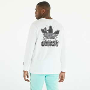 adidas Originals Hack The Elite Graphic Long Sleeve T-shirt White