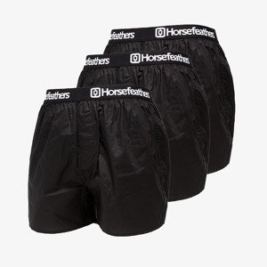 Horsefeathers Frazier 3-Pack Boxer Shorts Black