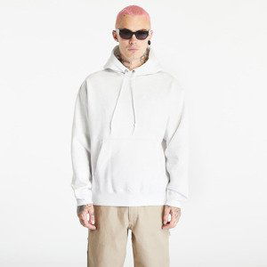 Mikina Nike Solo Swoosh Men's Fleece Pullover Hoodie Birch Heather/ White XS