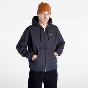 Bunda Nike Life Men's Padded Hooded Jacket Off Noir/ White L