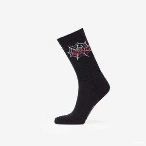 Wasted Paris Socks Wasted spider černé