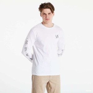 RVCA Benjamin Jean Jean Crane Long Sleeve Tee White