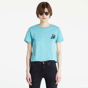 RVCA Locked Down Tee Tyrkysové