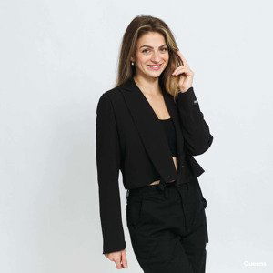 Sixth June Crop Blazer Jacket Black