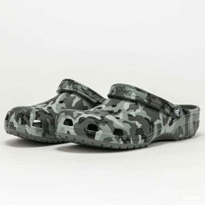 Tenisky Crocs Classic Printed Camo Clog Grey/ Multi EUR 41-42