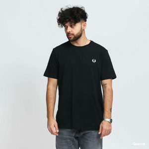 Tričko FRED PERRY Crew Neck T-Shirt Black S