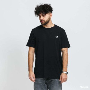 Tričko FRED PERRY Crew Neck T-Shirt Black M