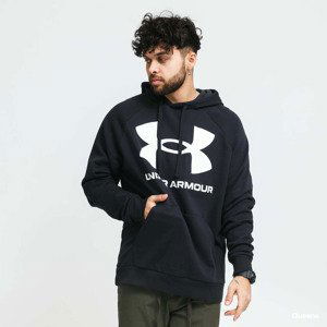 Under Armour Rival Fleece Big Logo Hoodie Black