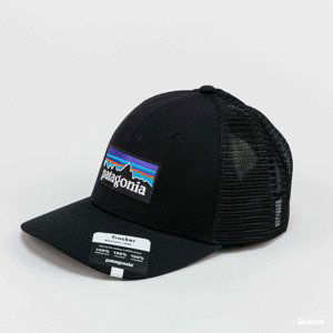 Patagonia P­6 Logo Trucker Hat Black