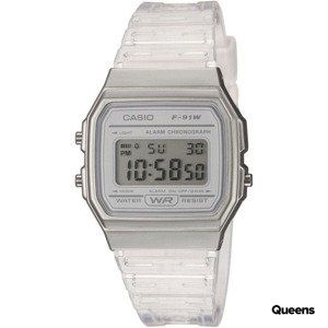 Hodinky Casio F 91WS-7EF White/ Transparent Universal