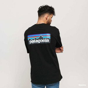 Patagonia M's P6 Logo Responsibili Tee Black