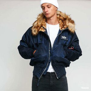 Alpha Industries 45P Hooded Custom Navy