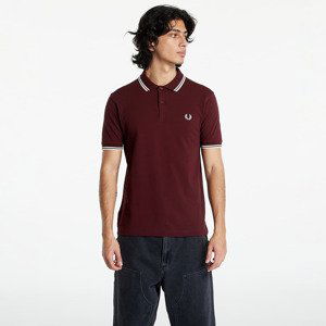 Tričko FRED PERRY Twin Tipped Shirt Oxblood M