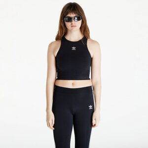 adidas Essentials Rib Tank Top Black