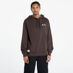 Mikina New Era Heritage Pinstripe Oversized Hoodie UNISEX Nfl Brown Suede/ Black XS