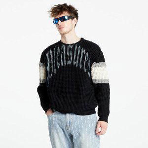 PLEASURES Twitch Chunky Knit Sweater Black