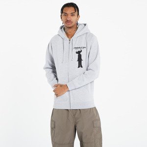 PLEASURES x Jamiroquai High Times Zip Hooded Sweatshirt Heather Grey