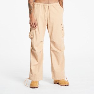 Karl Kani Small Signature Washed Parachute Pants Sand