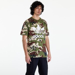 adidas Camo Trefoil Tee Wild Pine