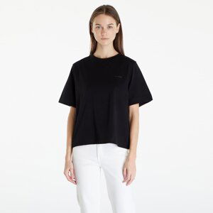 Tričko Queens Women's Essential T-Shirt With Tonal Print Black L