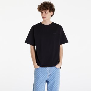 Queens Men's Essential T-Shirt With Tonal Print Black