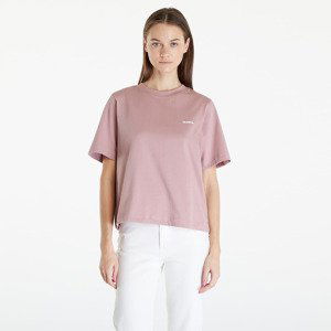 Queens Women's Essential T-Shirt With Contrast Print Pink